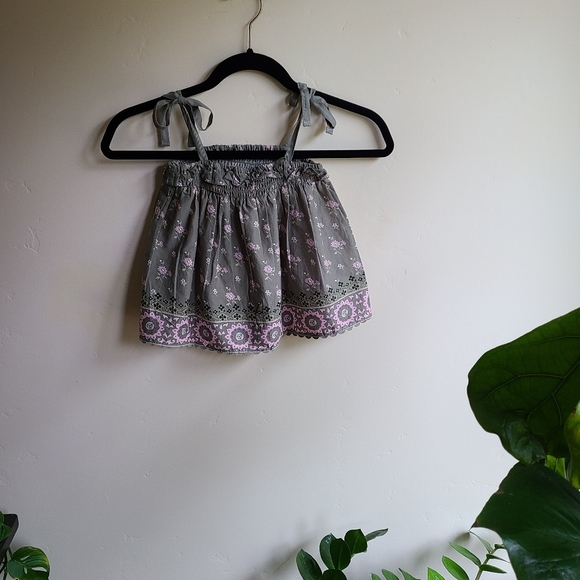NWT Little Lionheart Shirred Blouse and Mini Skirt - Picture 3 of 16
